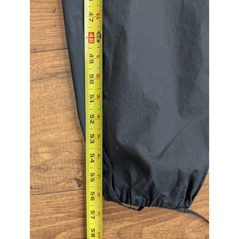 Ulla Johnson Amalie Jumpsuit Black Square Neck Puff Sleeve Tie Waist 8 READ - Picture 12 of 16